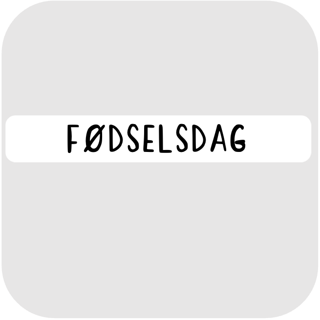 Titel Brik - Fødselsdag Pædagogisk Legetøj