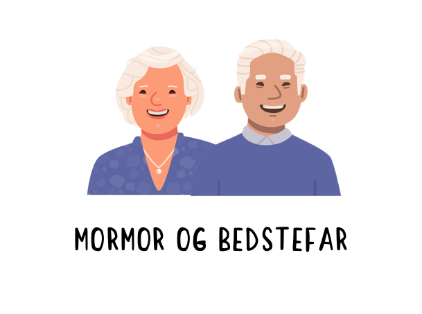 Piktogram Brik - Mormor Og Bedstefar Pædagogisk Legetøj