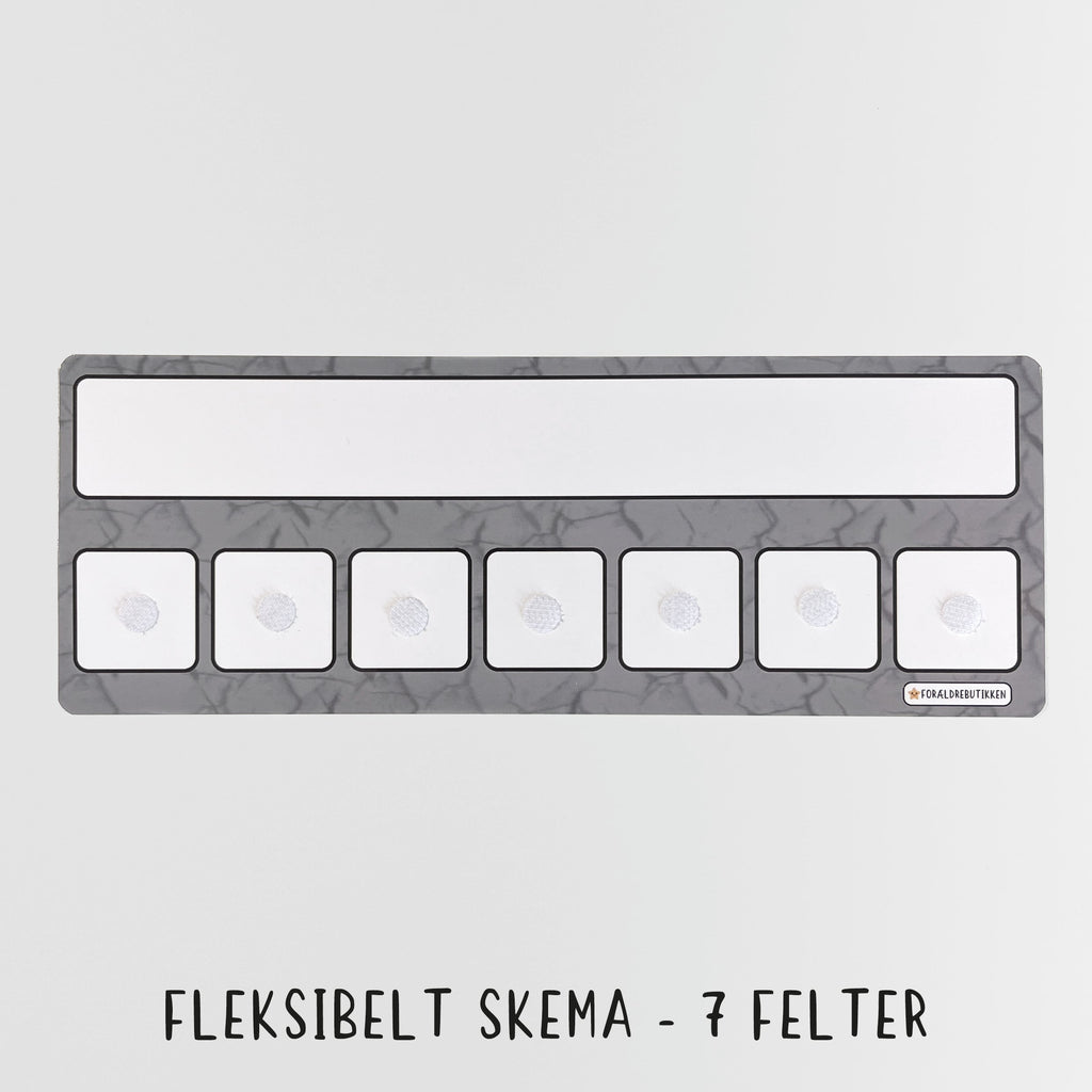 Pakketilbud - Pålæg Glimmer Guld / Skema 7 Felter Pædagogisk Legetøj