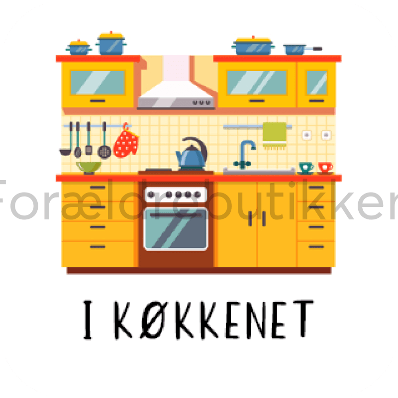Piktogram Brik - I Køkkenet Pædagogisk Legetøj
