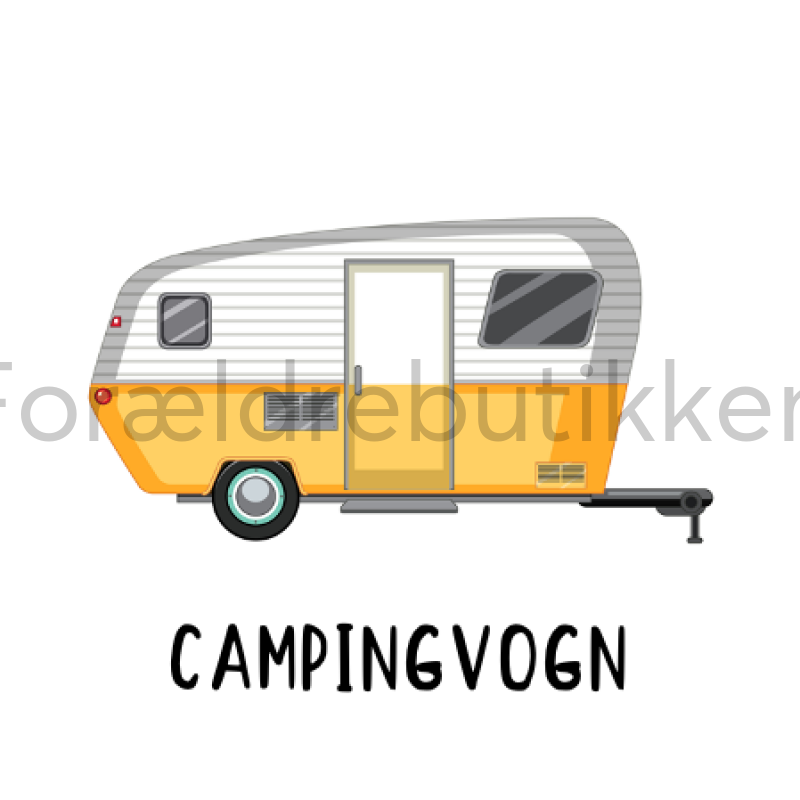 Piktogram Brik - Campingvogn Pædagogisk Legetøj