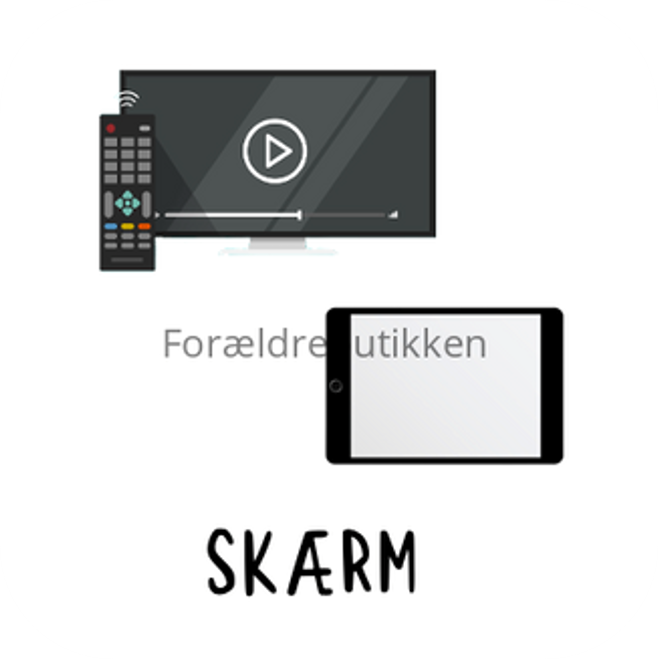 piktogrambrik - tablet og skærm